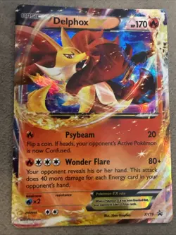 Delphox EX XY19 Holo XY Promos LP Pokemon TCG - Image 1