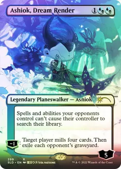 Magic The Gathering MTG ASHIOK, DREAM RENDER FOIL Secret Lair Drop Series NM - Image 1