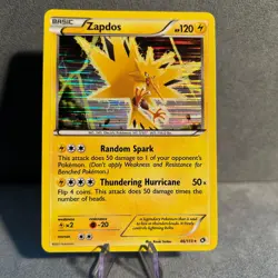 Zapdos 46/113 Holo Legendary Treasures Pokemon NM - Image 1