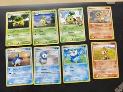 8x Vintage Gen 4 Starter Pokemon Karten Sammlung | DE | Versch. Sets - Image 1
