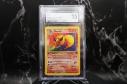 Flareon | 1999 Jungle Pokemon | 1st Edition | CGC 10 (PSA 10 Equivalent) #19/64 - Image 1