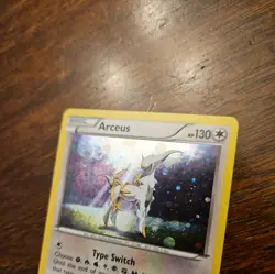 The Pokemon Company Arceus XY197 Black Star Promo Holo SWIRL - Image 3