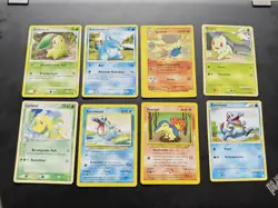 8x Gen 2 Starter Pokemon Karten Sammlung | Mit WOTC, Expedition, Holo Stamp Etc. - Image 1