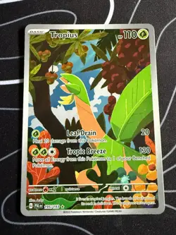 Tropius 195/193 Illustration Rare Paldea Evolved Pokemon Holo Near Mint - Image 1