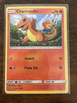 Pokemon TCG Charmander 18a/147 Holo Basic General Mills Promo HP - Image 1