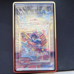 Greninja EX 214/167 Special Illustration Rare Pokemon Tag 9 Mint - Image 1