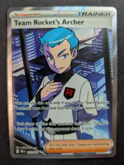 Team Rocket's Archer - 223/182 - Ultra Rare - Destined Rivals (Pokemon) - Image 1