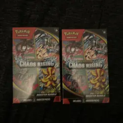 Pokemon TCG Chaos Rising Booster Bundle Boxes - 2x Factory Sealed - Image 1