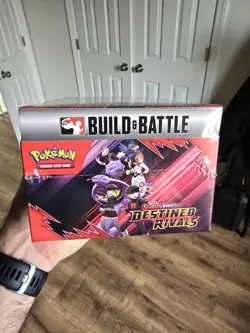 Pokemon Destined Rivals BUILD AND BATTLE SEALED DISPLAY BOX OF 10! - Image 2