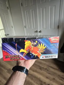 Pokemon Destined Rivals BUILD AND BATTLE SEALED DISPLAY BOX OF 10! - Image 3