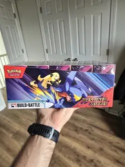 Pokemon Destined Rivals BUILD AND BATTLE SEALED DISPLAY BOX OF 10! - Image 5