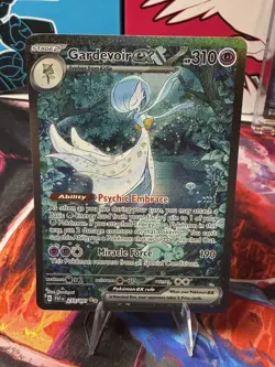 Gardevoir ex 233/091 Special Illustration Rare Paldean Fates Pokemon M/NM - Image 3