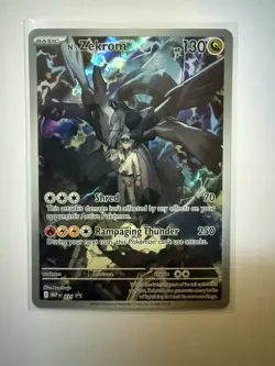Pokemon TCG N's Reshiram Holo 031 Black Star Promo NM Ascended Heroes - Image 1