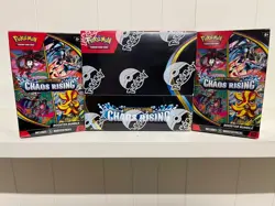 Pokemon TCG Mega Evolution Chaos Rising Display Box + Booster Bundle x2 Sealed - Image 1