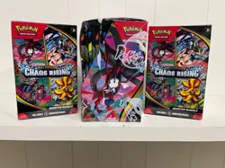 Pokemon TCG Mega Evolution Chaos Rising Display Box + Booster Bundle x2 Sealed - Image 3