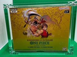 One Piece TCG: Kingdoms Of Intrigue Booster Box OP-04 (Factory Sealed) ENGLISH - Image 1