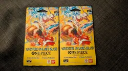 Lot Of 2, One Piece OP-15 Adventure on Kami's Island Booster Pack Factory Sealed - Image 1