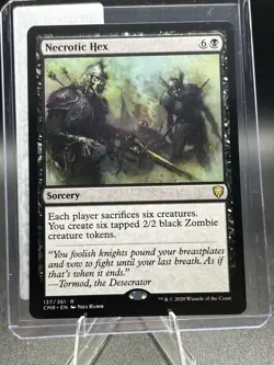 MTG Magic the Gathering Necrotic Hex Commander Legends Regular - Image 1