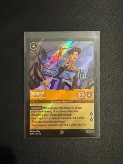 Woody Helping A Friend Set 13 Promo 60/P3 Disney Lorcana - Image 1