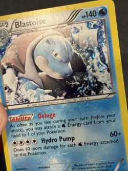 Blastoise - 16/101 - Pokemon Plasma Blast Cosmos Holo Rare Card LP - Image 2