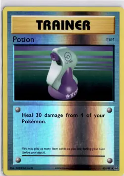 Pokemon TCG Potion Evolutions 83/108 Reverse Holo Pokemon Trading Card TCG - Image 1