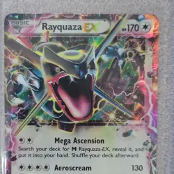 Rayquaza EX Full Art Promo Holo Pokemon TCG Card XY69 Basic Dragon 170HP - Image 2