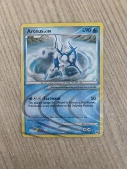 Arceus AR4 Arceus Holo Mid Era Banger Lp- Condition Pokemon Card 2009 D&P Era - Image 1