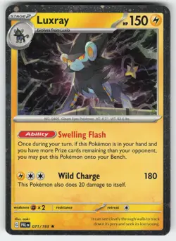 Luxray (Cosmos Holo) 071/193 Rare Miscellaneous Cards & Products Pokemon NM - Image 1