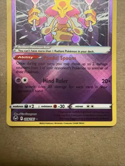 Radiant Alakazam Silver Tempest 059/195 Radiant Pokemon Card - Image 4