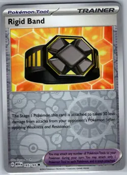 Rigid Band 165/165 Reverse Holo SV: Scarlet & Violet 151 - Pokemon Card - NM - Image 1