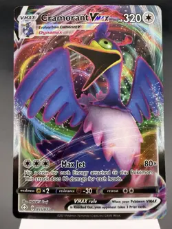 Cramorant VMAX 055/072 - Full Art Holo - SWSH Shining Fates Pokemon Card MINT - Image 1