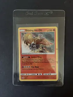 Pokemon Shining Ho-Oh SM70 Promo Holo SM Set 2017 130 HP Basic Card - Image 3