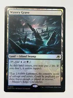 Watery Grave - FOIL - Edge Of Eternities - MTG - 0251 - NM - Image 1
