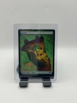MTG, Forest $3 ORDER MIN (0257) Pizza Basic Teenage Mutant Ninja Turtles Reg - Image 1