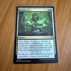 Deadly Brew - N/M - Secrets Of Strixhaven Magic The Gathering MTG - Image 1