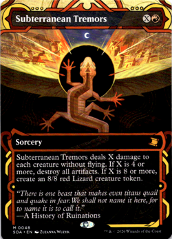 Subterranean Tremors Secrets of Strixhaven: Mystical Archive NM - Image 1
