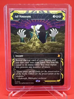 Ad Nauseam - Secrets of Strixhaven: Mystical Archive (SOA) Mint PACK FRESH - Image 1