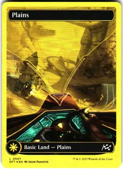 Aetherdrift #507 Plains (0507) (First-Place Foil) - Image 1