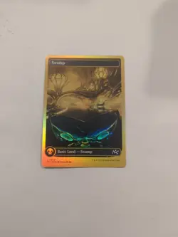 Swamp (0509) (First-Place Foil) Aetherdrift NM MTG - Image 1