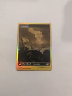 Mountain (0510) (First-Place Foil) Aetherdrift NM MTG - Image 1