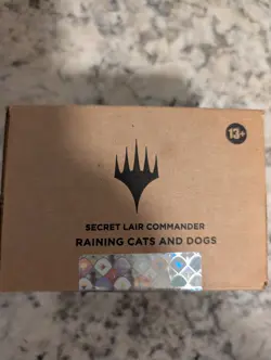 MTG Raining Cats and Dogs Secret Lair EDH Commander Deck - Image 1