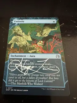 Curiosity MTG Wilds of Eldraine: Enchanting Tales [WOT] Signed Artist Proof - Image 1