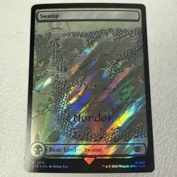 Swamp (FOIL) x1 - MTG The Lord of the Rings: Tales of Middle-earth LTR #277 - Image 1