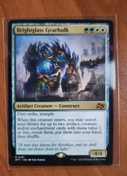 Magic MTG Brightglass Gearhulk DFT 0191 Regular Mythic - NM condition - Image 1