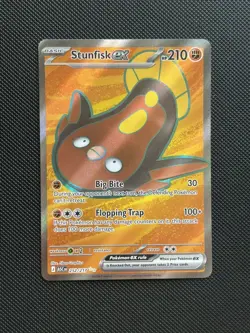 Pokemon TCG Stunfisk ex 252/217 | Ascended Heroes | Ultra Rare Holo NM - Image 1