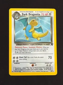 Pokemon TCG - Dark Dragonite 5/82 - Team Rocket - Holo - LP - Image 1