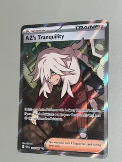 Pokemon TCG AZ's Tranquility Trainer-Supporter Full Art 106/086 Chaos Rising En - Image 3