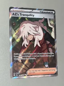 Pokemon TCG AZ's Tranquility Trainer-Supporter Full Art 106/086 Chaos Rising En - Image 5