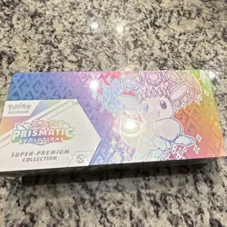 Pokemon TCG Prismatic Evolutions Super-Premium Collection Box Eevee English 2025 - Image 1