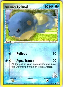 Pokemon | Team Magma vs Team Aqua | Team Aqua's Spheal - | 57/95 | Normal | NM - Image 1